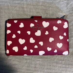 Kate Spade Red Heart Wallet